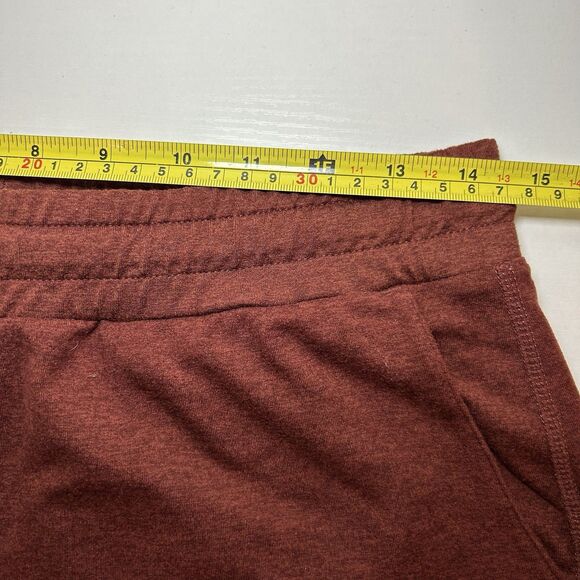 Vuori Dream knit Women's Boyfriend Jogger Capri Pants Performance Red Size Small - Picture 5 of 6